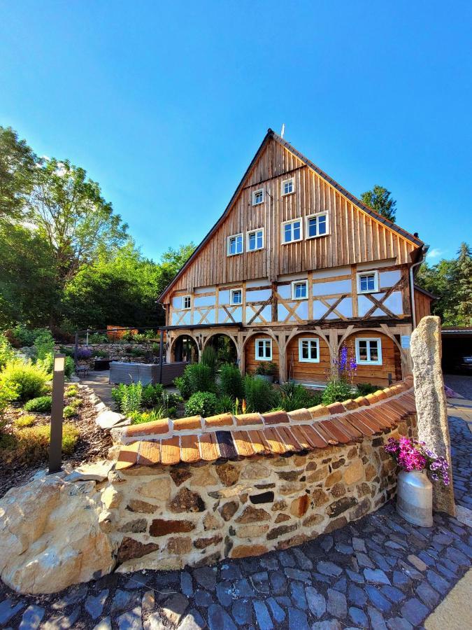 Pferdehof Am Burgsberg, Ferienzimmer, Monteurzimmer Seifhennersdorf Eksteriør billede